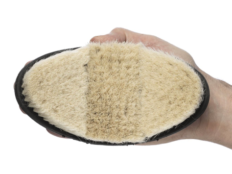 Brosse Flexi Poils de chèvre LeMieux