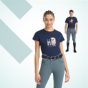 T-shirt Anniversaire Horse Pilot Dames