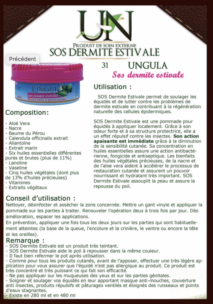 SOS Dermite Estivale
