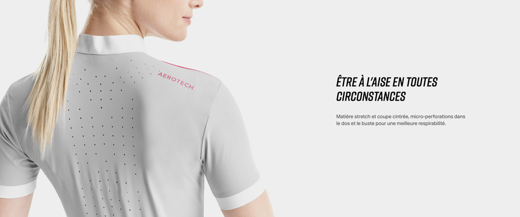 Chemise de Concours AEROLIGHT Femme MC Horse Pilot