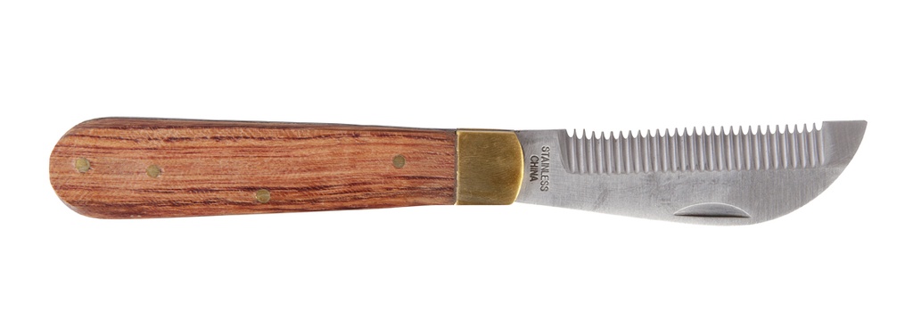 Folding stripping comb