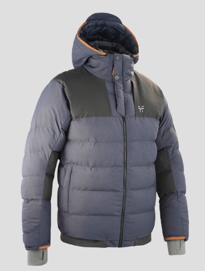[CA-HP-002bis] Fahrenheit Veste Homme Gris Horse Pilot