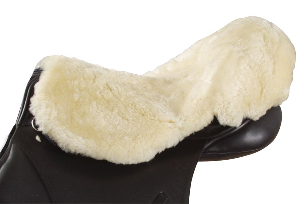 Sheepskin seat saver