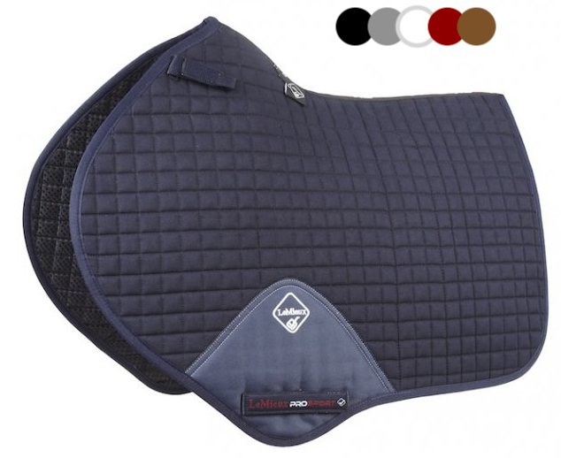 LeMieux Cotton CC jumping saddle pad