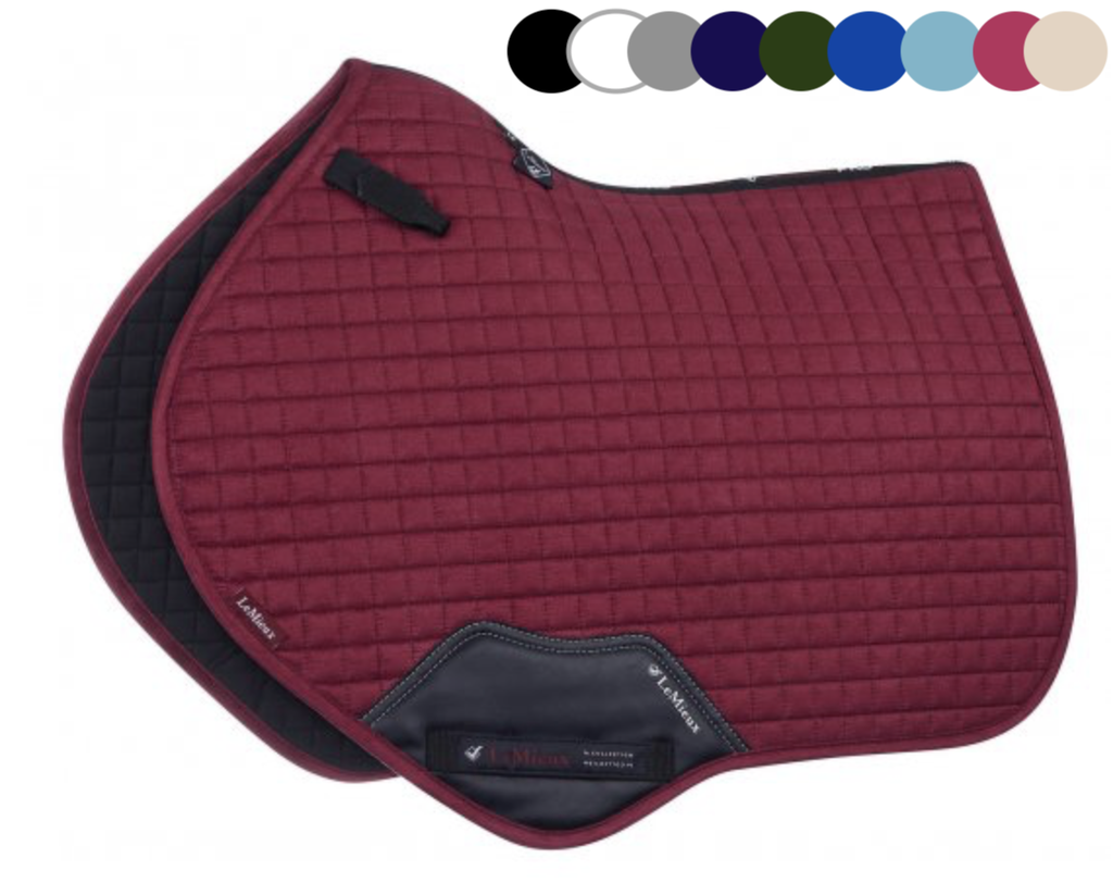 LeMieux Puissance Close Contact Tapis De Selle En Daim